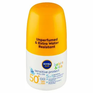 NIVEA SUN Sensitiv detské mlieko na opaľovanie roll-on SPF 50+ 50 ml