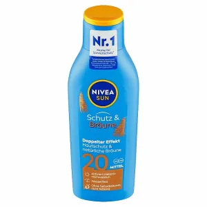 Nivea SUN Protect & Bronze intenzívne mlieko na opaľovanie SPF 20 200 ml