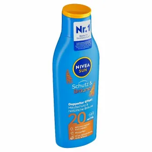 Nivea SUN Protect & Bronze intenzívne mlieko na opaľovanie SPF 20 200 ml