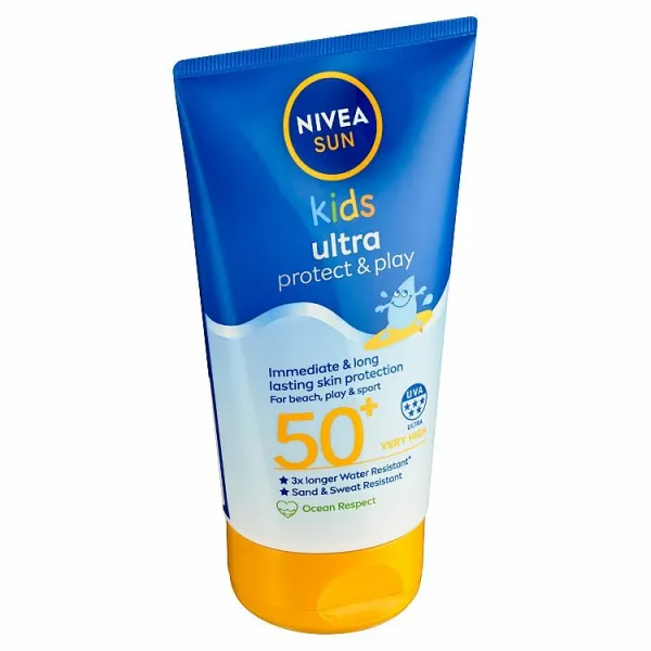Nivea Sun Protect & Play opaľovacie mlieko pre deti SPF 50+ 150 ml
