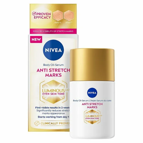 Nivea Luminous630 Telové olejové sérum 100 ml