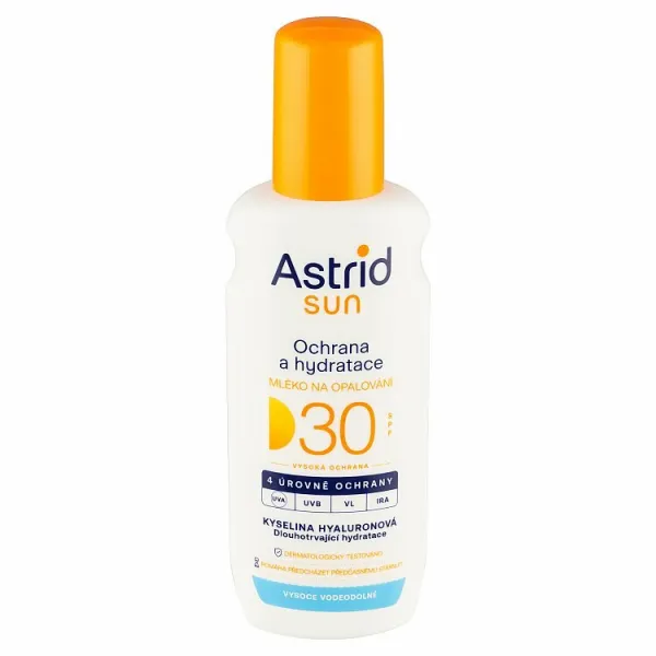 Astrid Sun Hydratačné mlieko na opaľovanie v spreji SPF 30 200 ml