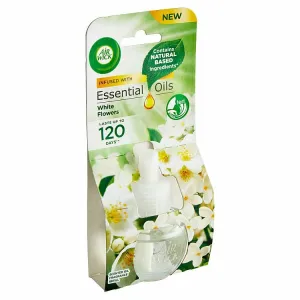 Air Wick Essential Oils Tekutá náplň do elektrického prístroja biele kvety 19 ml