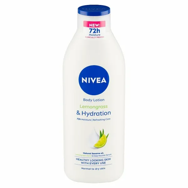 Nivea Lemongrass & Hydration telové mlieko 400 ml