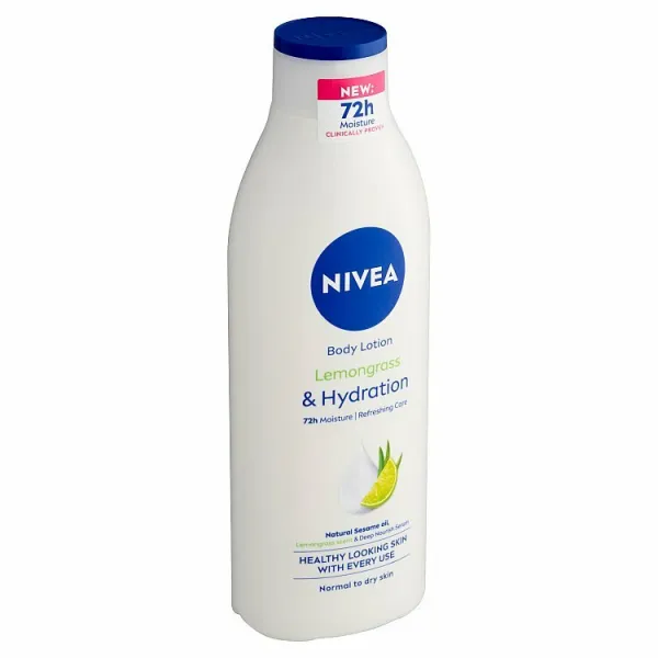 Nivea Lemongrass & Hydration telové mlieko 400 ml