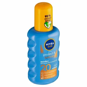 NIVEA SUN Protect & Bronze intenzívny sprej na opaľovanie SPF 20 200 ml