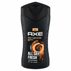 Axe Dark Temptation sprchovací gél 3 v 1 na telo, vlasy a tvár 250 ml