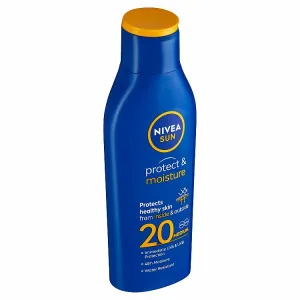 NIVEA SUN Protect & Moisture opaľovacie mlieko SPF 20 200 ml