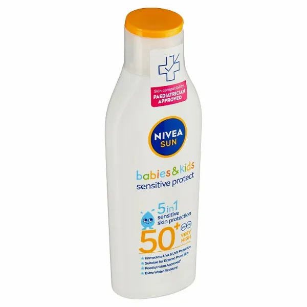 Nivea SUN Kids detské mlieko na opaľovanie SPF 50+ 200 ml