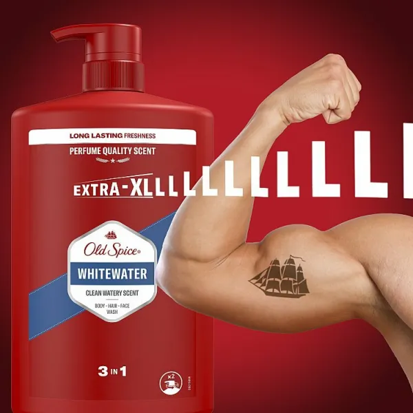 Sprchový gél Old Spice Whitewater 1000 ml