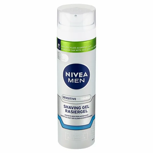 Nivea Men Sensitive Recovery Gél na holenie 200 ml