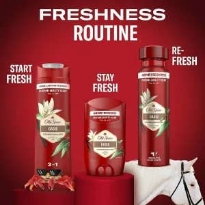 Old Spice Oasis 3 v 1 Sprchový Gél a Šampó Pre Mužov 400ml