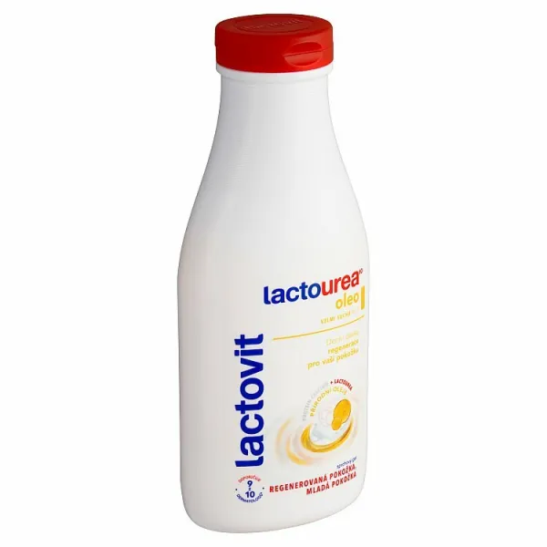 Lactovit LactoUrea Oleo regeneračný sprchový gél pre veľmi suchú pokožku 500 ml