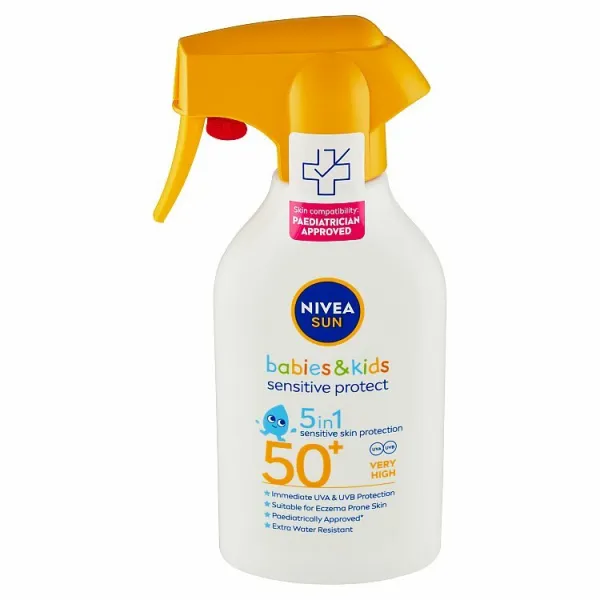 NIVEA SUN Babies & Kids detský sprej na opaľovanie SPF 50+ 270 ml