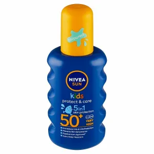 Nivea Sun Kids detský farebný sprej na opaľovanie SPF 50+ 200 ml