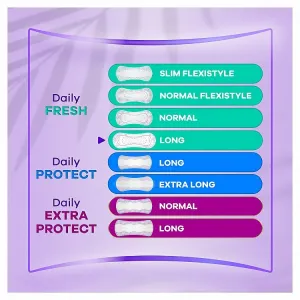 Always Daily Fresh Long, 0 % parfumov 52 ks