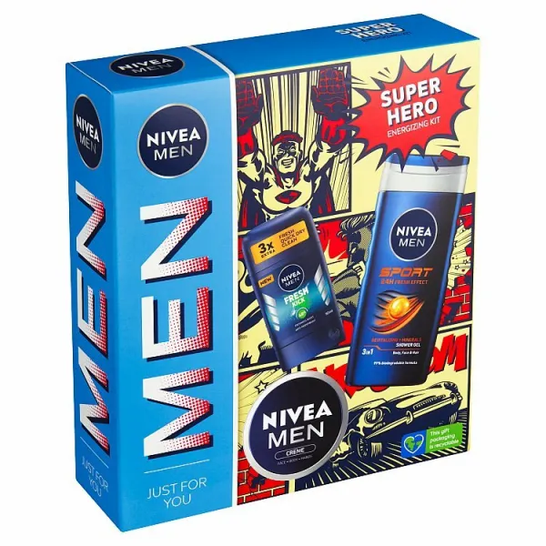 Nivea Men Super Hero darčeková sada