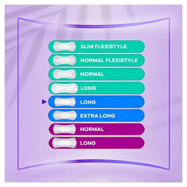 Always Daily Protect Long slipové vložky bez parfumácie 48 ks