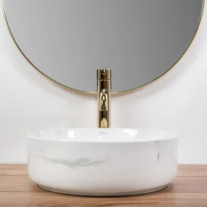 Keramické umývadlo REA SAMI prírodný mramor