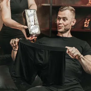 Angry Beards Komplexná starostlivosť o gule + Boxerky Velikost: S