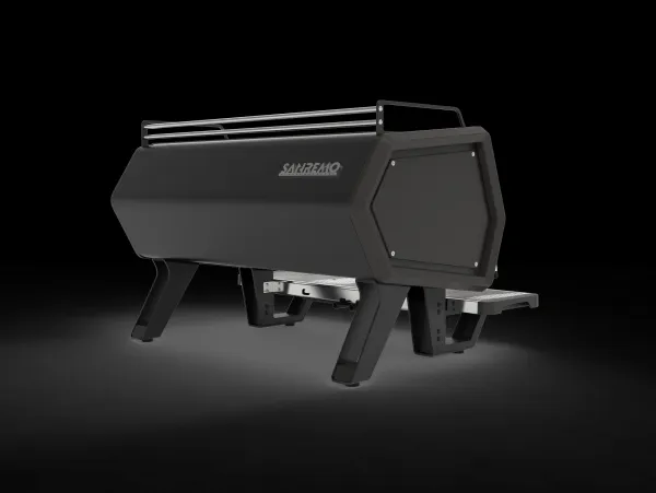 Profesionálny pákový kávovar Sanremo  D8 PRO 2GR, TOTAL BLACK