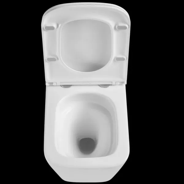 LaVilla WC misa závesná FLORINA Rimless TORNADO - set vrátane sedadla SLIM softclose CE-94-001-L