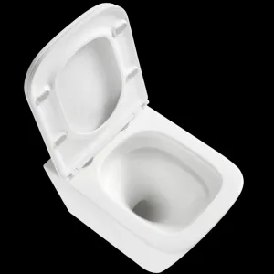 LaVilla WC misa závesná FLORINA Rimless TORNADO - set vrátane sedadla SLIM softclose CE-94-001-L