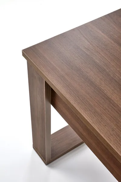 HALMAR Odkládací stolek NEA SQUARE 60 cm hnědý ořech