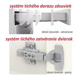 Spodná skrinka na rúru LINE D60 Tempo Kondela Dub sonoma