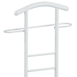 Nemý sluha 81870 WT biely lak/čierny dub, 119 cm