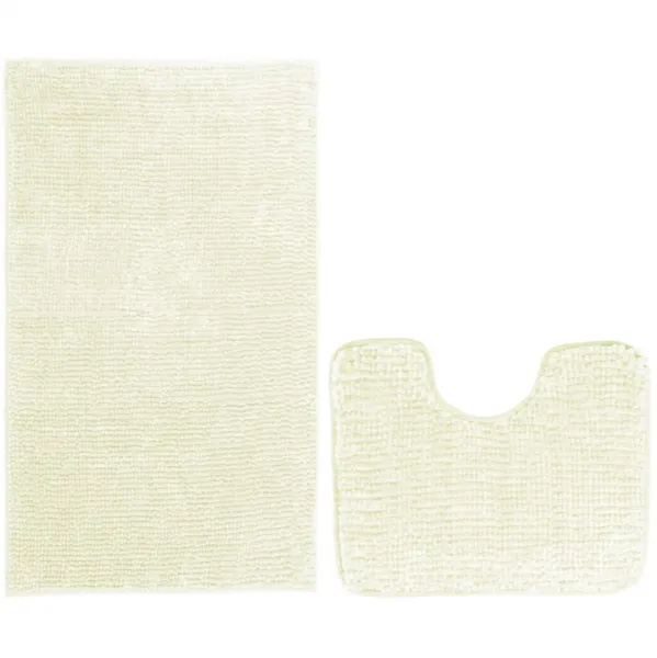 ArtFlhf Kúpeľňový set BATI | 50x80/40x50 Farba: Smotanová biela