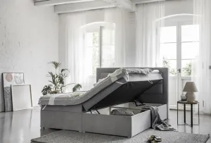 ArtElta Manželská posteľ VIVRE Boxspring | 140 x 200 cm Farba VIVRE: Dora 21
