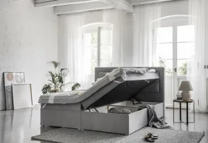 ArtElta Manželská posteľ VIVRE Boxspring | 180 x 200 cm Farba VIVRE: Monolith 84