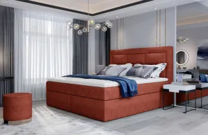 ArtElta Manželská posteľ VIVRE Boxspring | 180 x 200 cm Farba VIVRE: Monolith 84