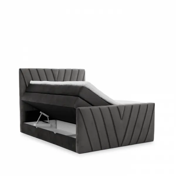 ArtElta Manželská posteľ CANDICE Boxspring | 140 x 200 cm Farba: Savoi 38