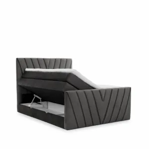 ArtElta Manželská posteľ CANDICE Boxspring | 140 x 200 cm Farba: Savoi 38