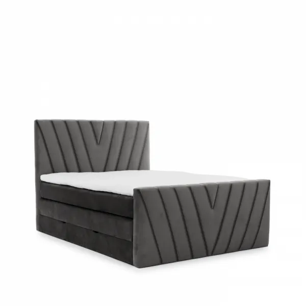 ArtElta Manželská posteľ CANDICE Boxspring | 140 x 200 cm Farba: Savoi 38