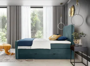 ArtElta Manželská posteľ CANDICE Boxspring | 140 x 200 cm Farba: Poco 07 