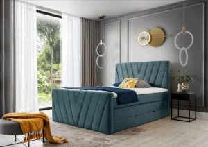 ArtElta Manželská posteľ CANDICE Boxspring | 140 x 200 cm Farba: Poco 07 