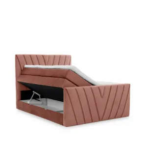 ArtElta Manželská posteľ CANDICE Boxspring | 140 x 200 cm Farba: Poco 07 