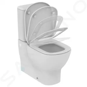 Ideal Standard Tesi - Kombi WC s AQUABLADE®, biela T008201