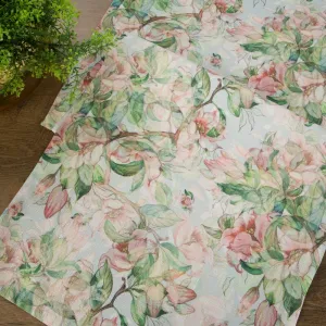 ArtFir Behúň FLORE 10 | zelená 40 x 140 cm