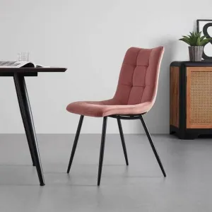 Elegantná stolička SURI ružová