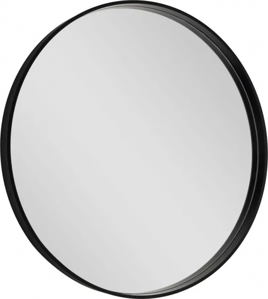OLSEN SPA - Zrkadlo bez osvetlenia REISA BLACK - Priemer - 60 cm OLNZREI60B