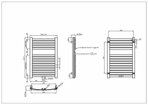 Invena UG-02-080 540 mm x 800 mm grafitová
