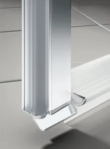 Kermi Kyvné dvere Cada XS 1WL 1000x2000 960-1010 STR.LESK číre+Clean CK1WL10020VPK