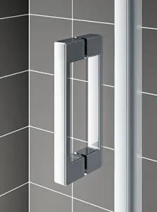 Kermi Kyvné dvere Cada XS 1WL 1000x2000 960-1010 STR.LESK číre+Clean CK1WL10020VPK