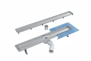 BESCO - Odtokový žľab VIRGO 360 DUO - Rozmer A - 80 cm ZLOL80V360