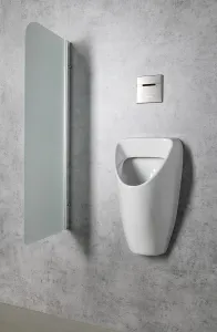 SAPHO - SCHWARN keramický urinál, zadný prívod, zadný odpad, biela 201.701.4