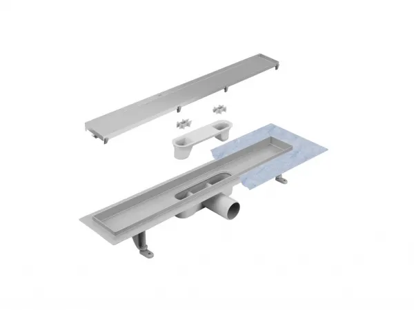 BESCO - Odtokový žľab VIRGO BASIC - Rozmer A - 60 cm ZLOL60VB